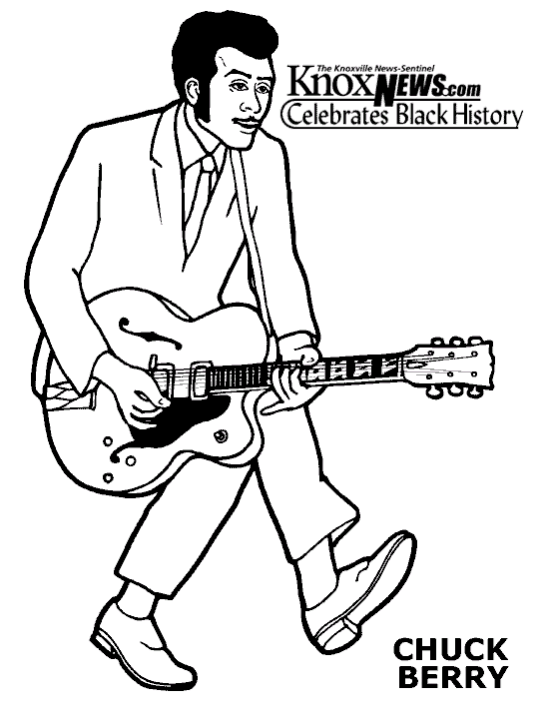Músicos Famosos Chuck Berry