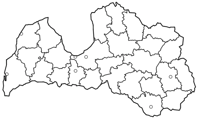 Geografía y Mapas Latvia