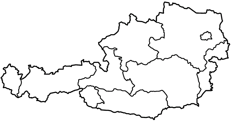 Geografía y Mapas Austria