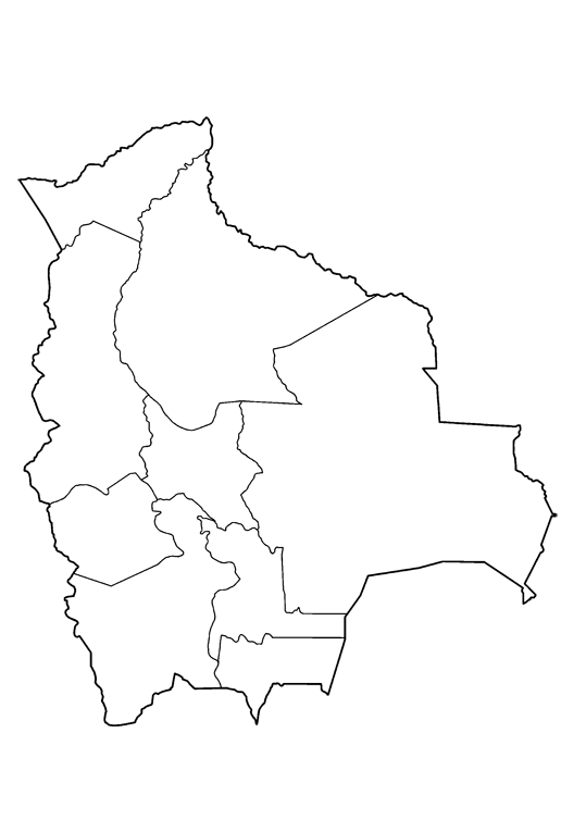 Geografía y Mapas Bolivia