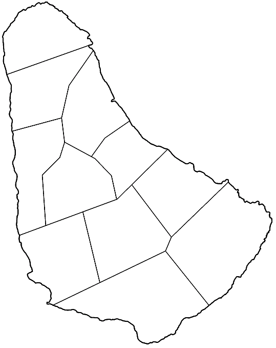 Geografía y Mapas Barbados