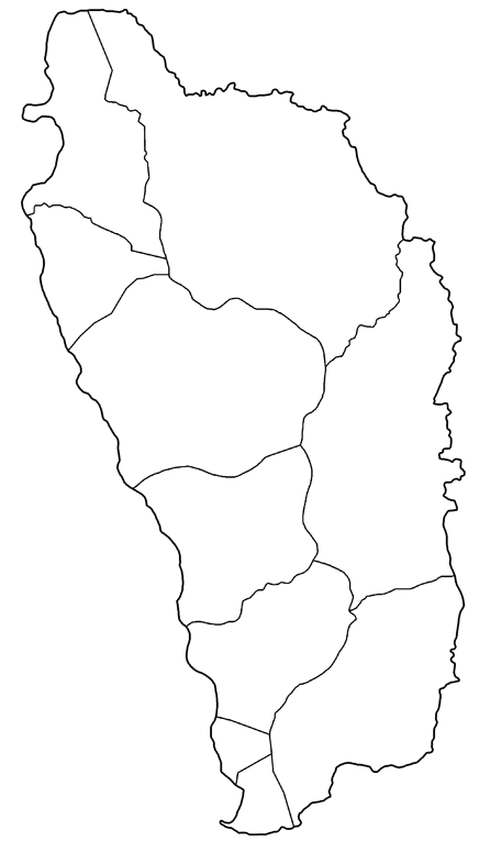 Geografía y Mapas Dominica