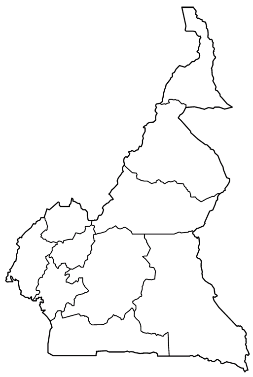 Geografía y Mapas Cameroon