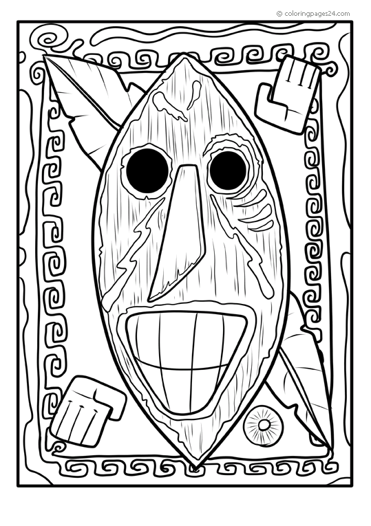 Mascaras Tiki 6