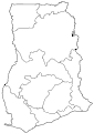 Geografía y Mapas - Ghana
