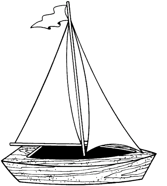 Botes y Barcos 36 | Dibujos para Colorear 24